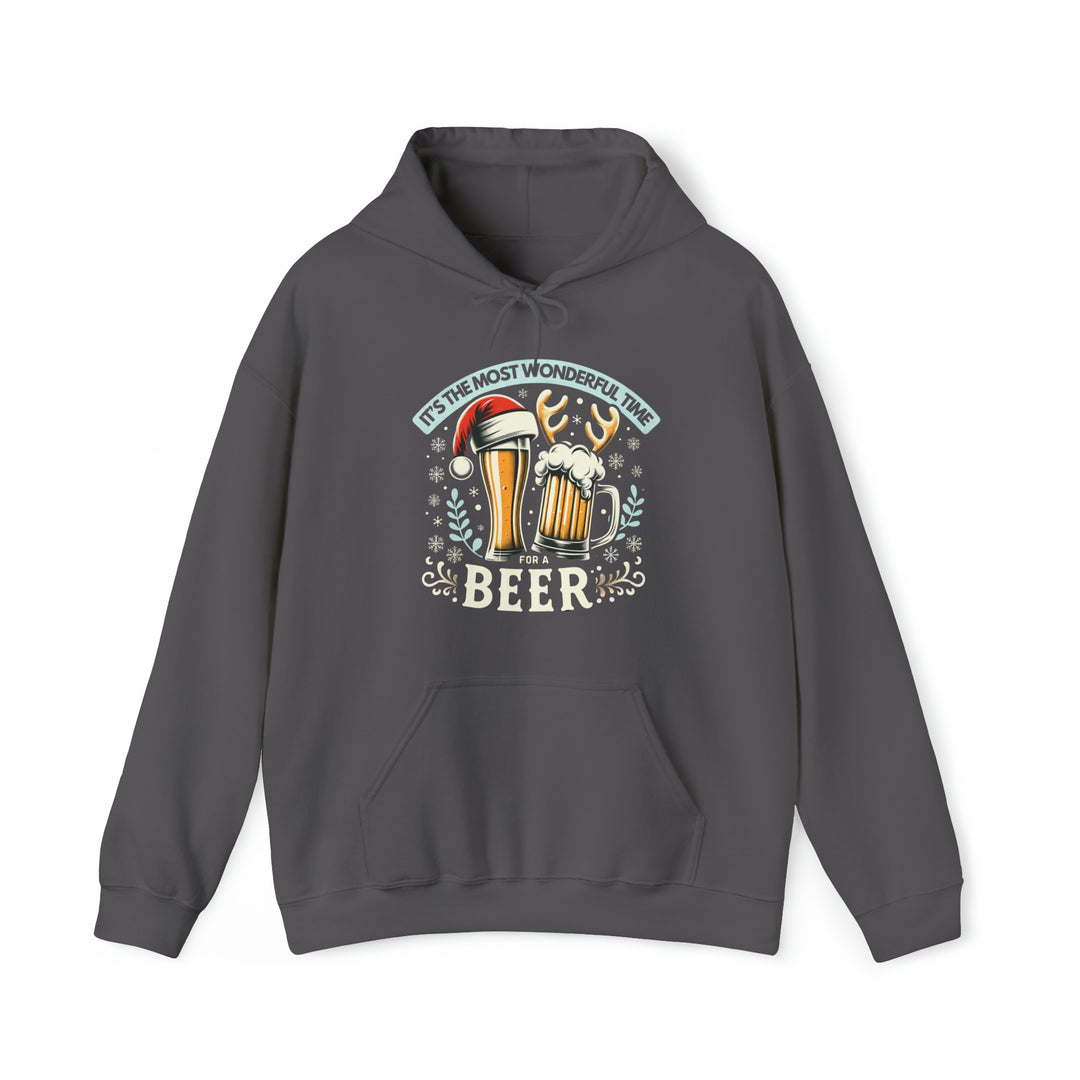 Wonderful Time For A Beer Unisex Hoodie - Wave Fusions