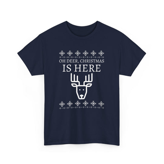 Oh Deer Minimalist Holiday T-Shirt