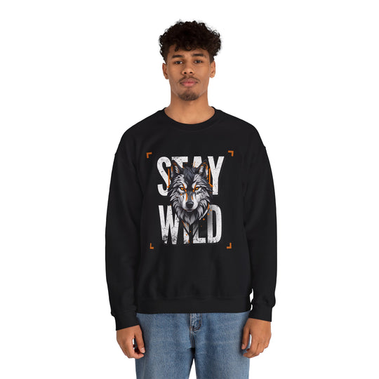 Wolf in the Shadows Sweatshirt - Stay Wild