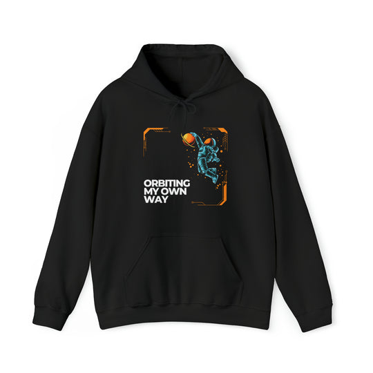 Orbiting My Own Way Unisex Hoodie - Wave Fusions