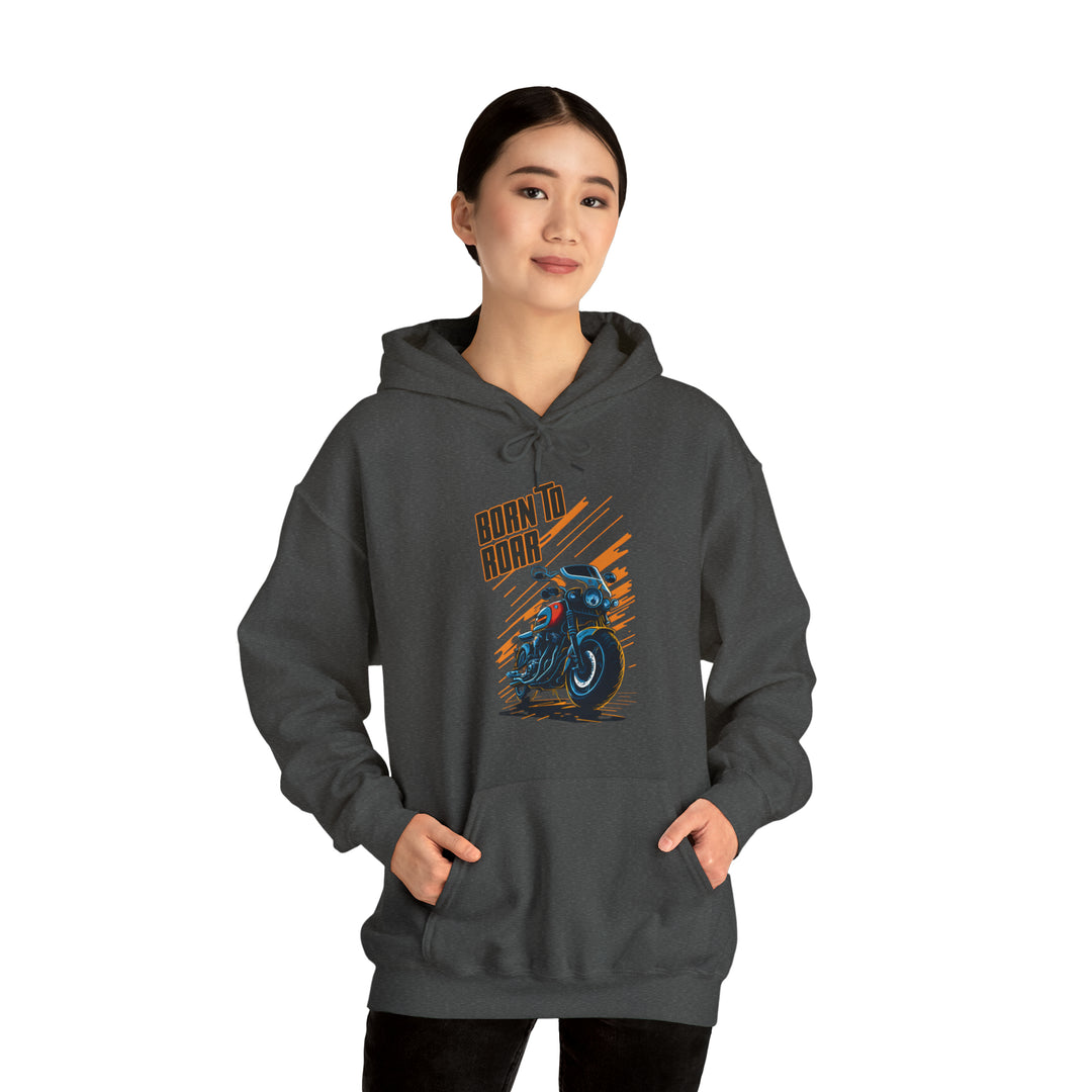 Born To Roar Unisex Hoodie - Wave Fusions