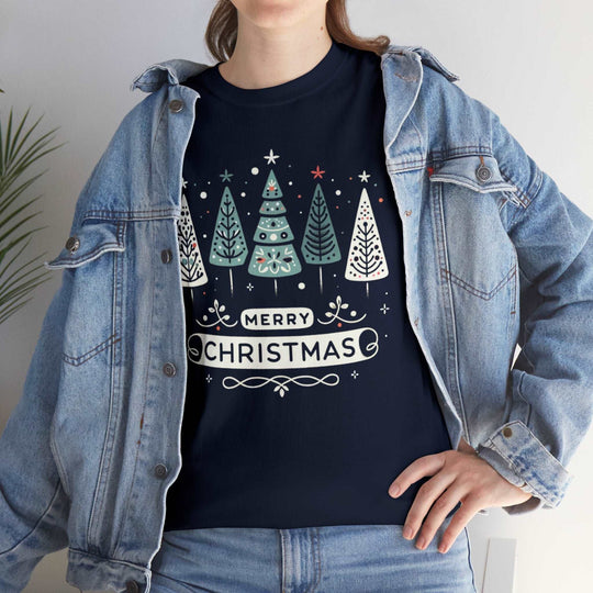 Folk Art Christmas Celebration Unisex T Shirt