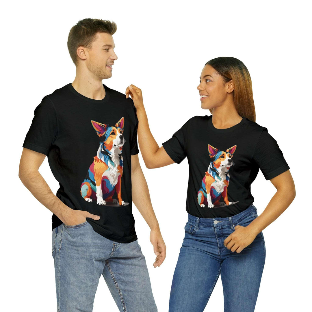 Sitting Dog Graphic Tee