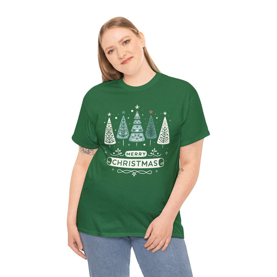 Folk Art Christmas Celebration Unisex T Shirt