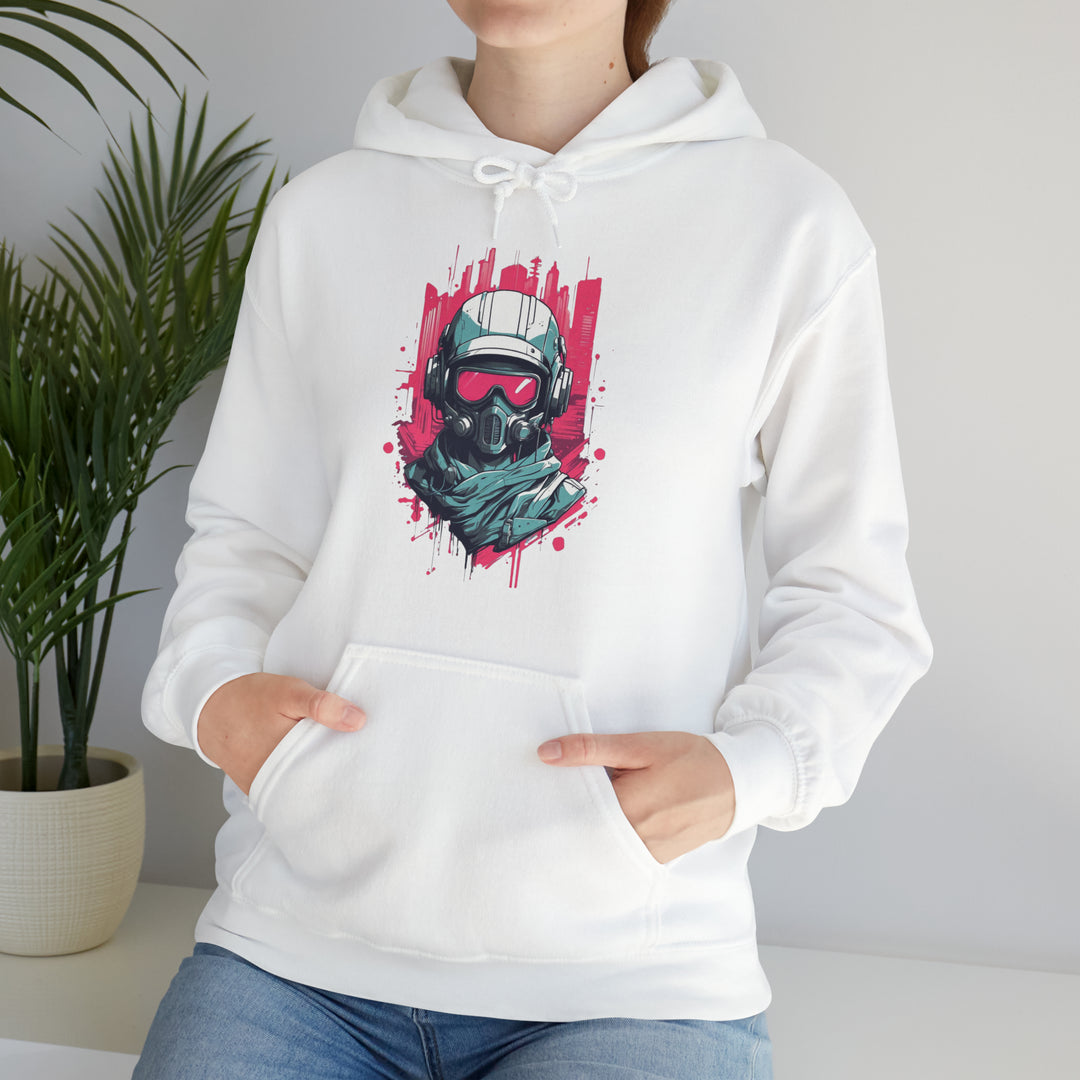 Gas Mask Astronaut Unisex Hoodie - Wave Fusions