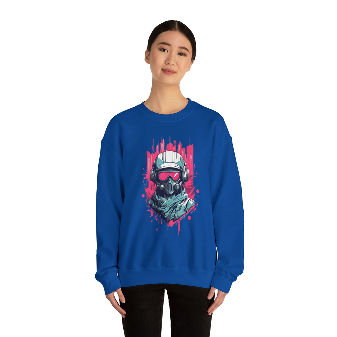 Gas Mask Astronaut Unisex Sweatshirt - Wave Fusions