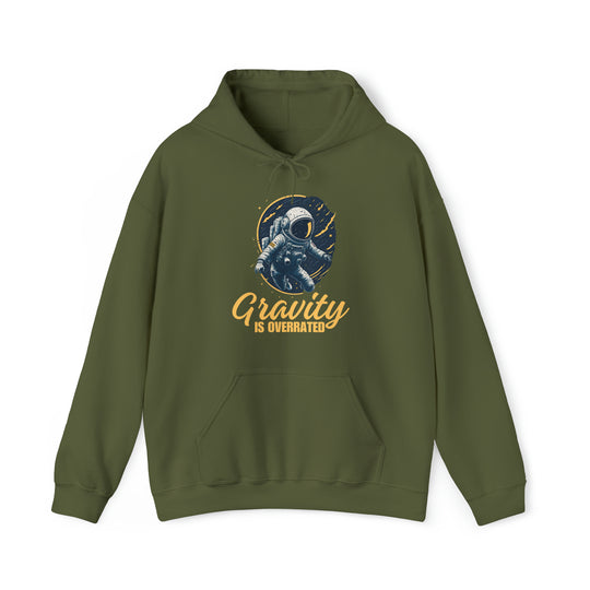 Gravity is Overrated Unisex Hoodie - Wave Fusions