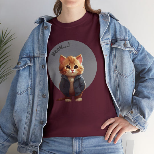 Kitten Chirp 'Meow' T-shirt