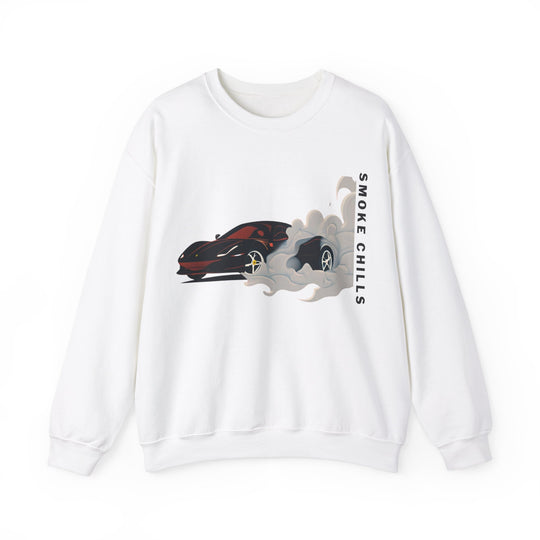 Smoke Chills Sports Car Sweatshirt - Modern Car Edition