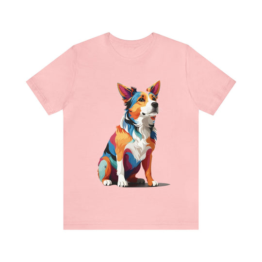 Sitting Dog Graphic Tee - Wave Fusions