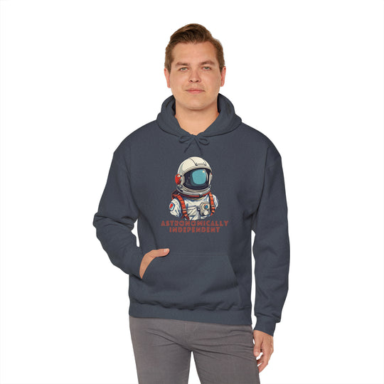 Astronomically Independent Unisex Hoodie - Wave Fusions