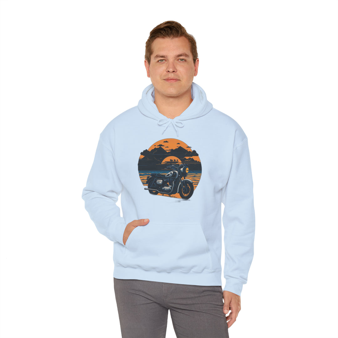 Vintage Bike Unisex Heavy Blend™ Hooded Sweatshirt