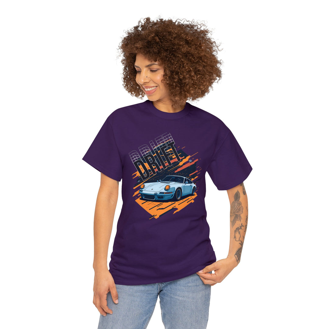 Classic Porsche Drift Tee - Wave Fusions Fashion Line