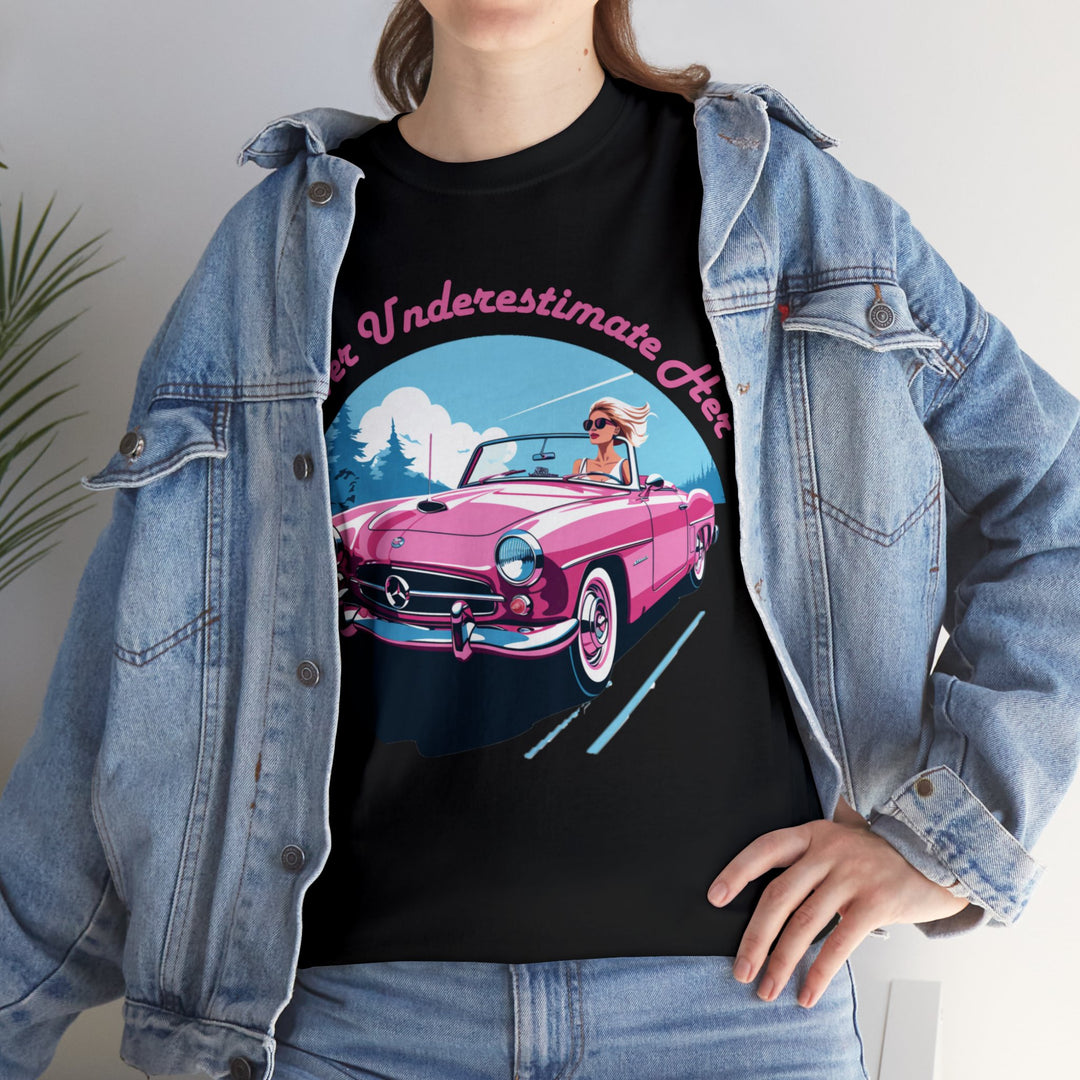 Underestimate Her Not Convertible T-shirt  - Power and Grace Design