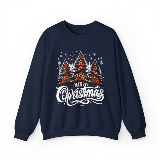 Cheetah Christmas Tree Unisex Sweatshirt - Wave Fusions