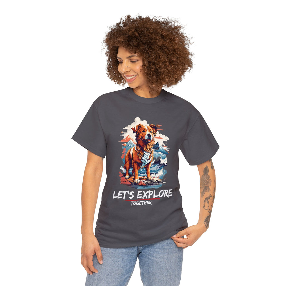 Lets Explore Together Adventure Buddy T Shirt