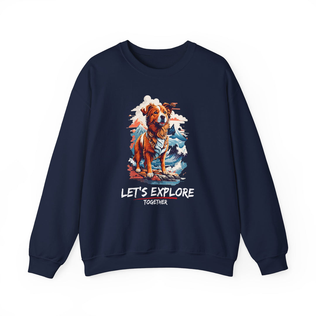 Lets Explore Together Adventure Buddy Sweatshirt