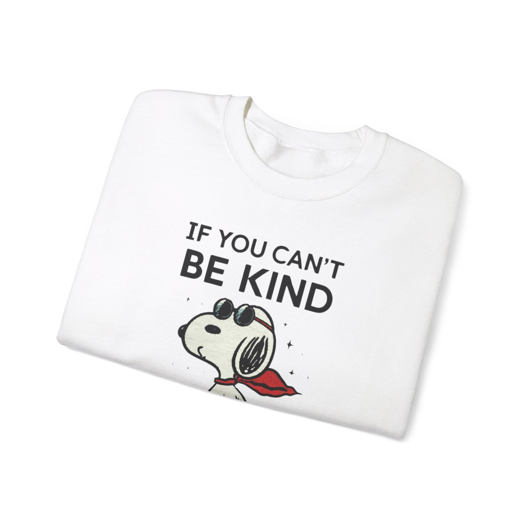 Silent Wisdom Dog Sweatshirt - If You Can't Be Kind Be Quiet