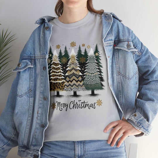 Designed Christmas Trees Unisex T Shirt