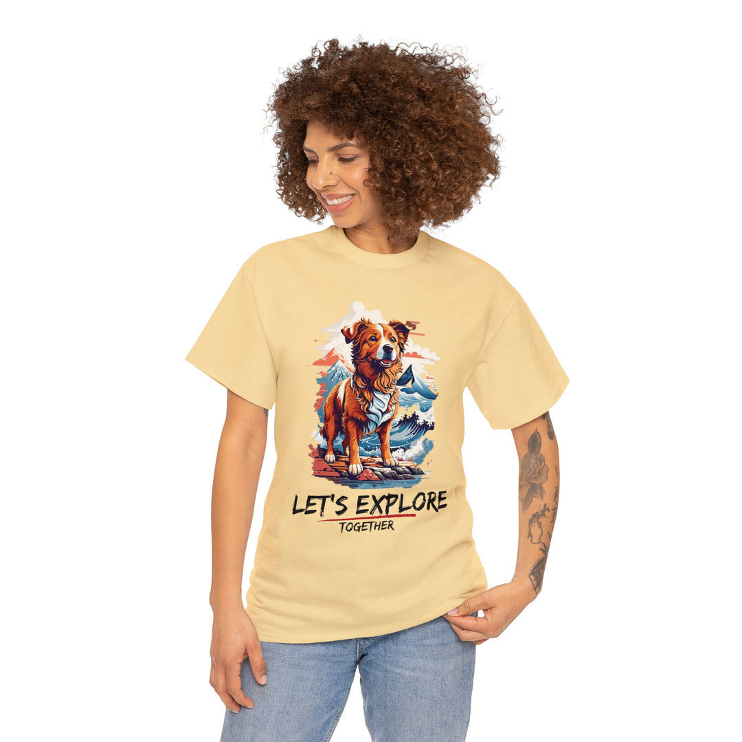 Lets Explore Together Adventure Buddy T Shirt