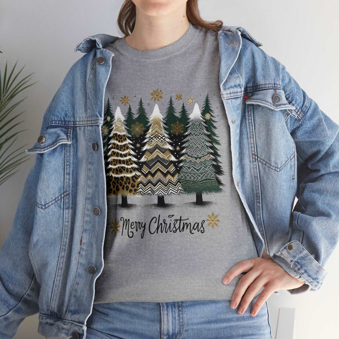 Designed Christmas Trees Unisex T Shirt