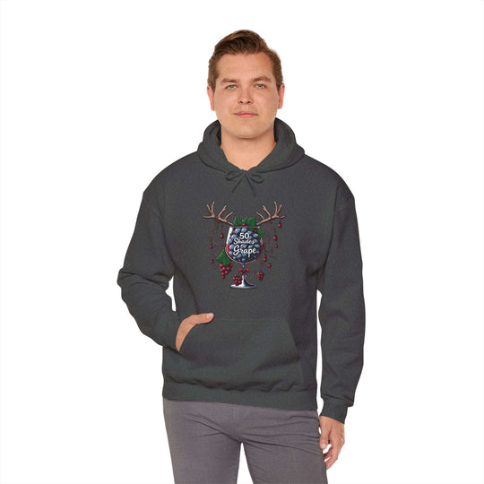 50 Shades Of Grape Unisex Hoodies - Wave Fusions