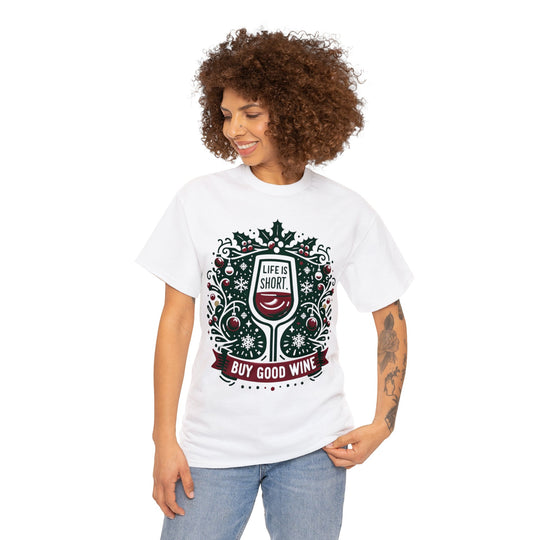 Buy Good Wine Unisex T Shirt - Wave Fusions