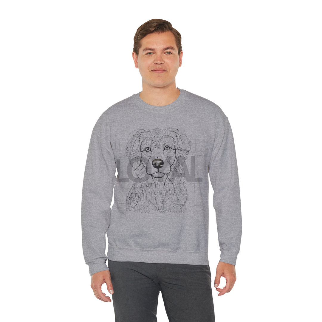 Loyal Dog Tribal Canine Sweatshirt - Mythical Mutt