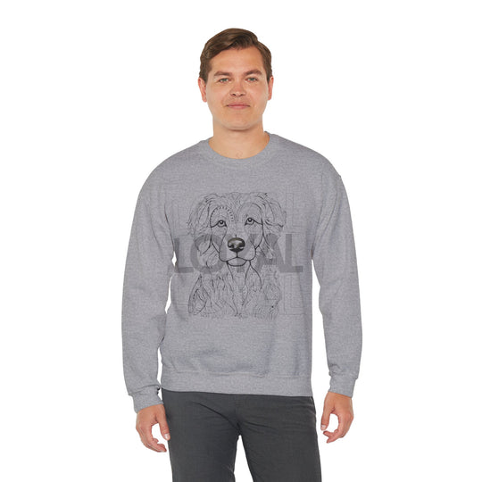 Loyal Dog Tribal Canine Sweatshirt - Mythical Mutt