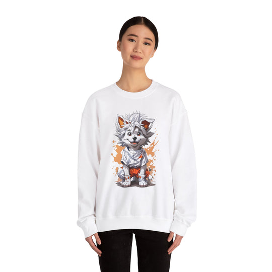 Sporty Pup Sweatshirt - Athletic Spirit