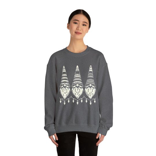 Nordic Gnomes Garland Unisex Sweatshirt - Wave Fusions