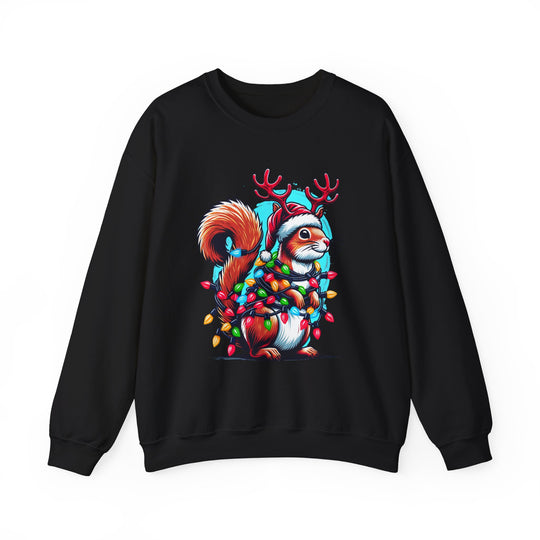 Christmas Squirrel Unisex Sweatshirt - Wave Fusions