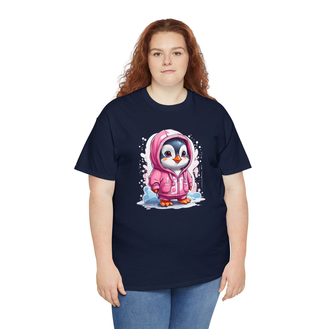 Penguin Unisex Heavy Cotton Tee - Wave Fusions