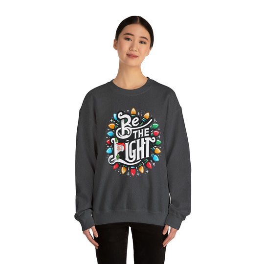 Be The Light Christmas Unisex Sweatshirt - Wave Fusions