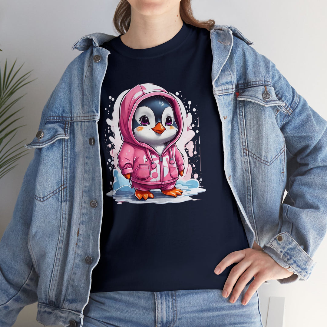 Penguin Unisex Heavy Cotton Tee - Wave Fusions