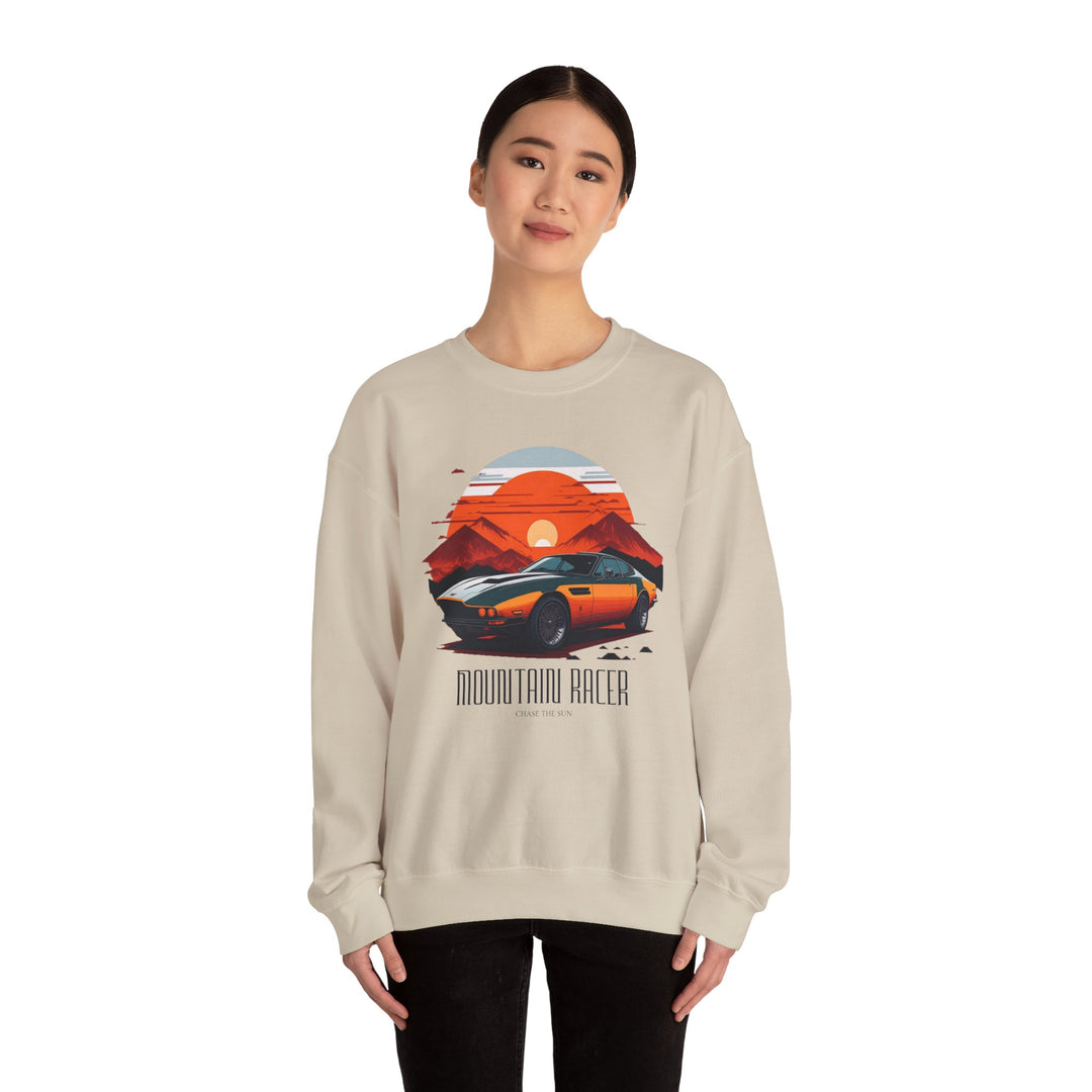 Mountain Racer Sweatshirt - Vintage City Fashion