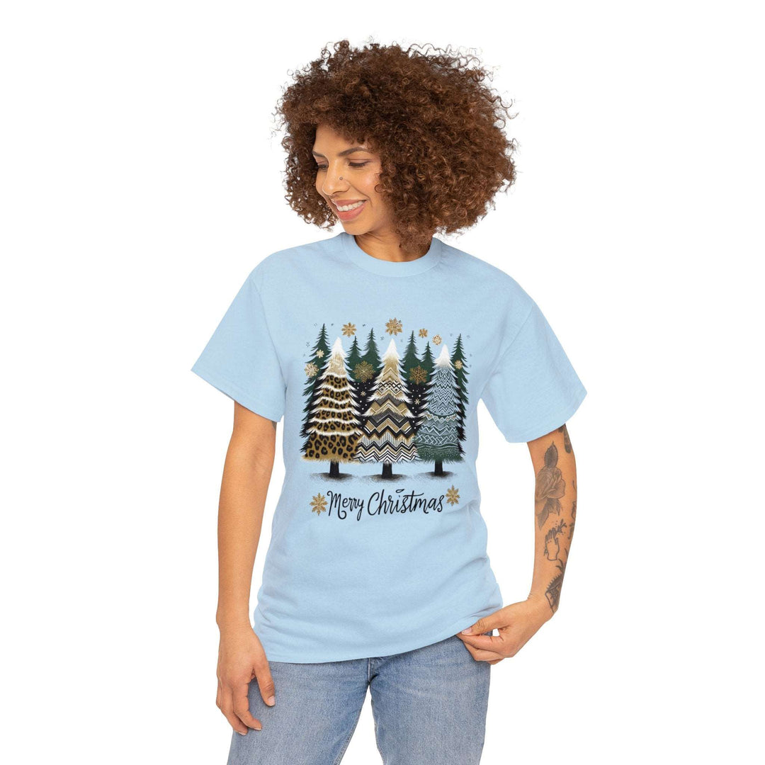 Designed Christmas Trees Unisex T Shirt