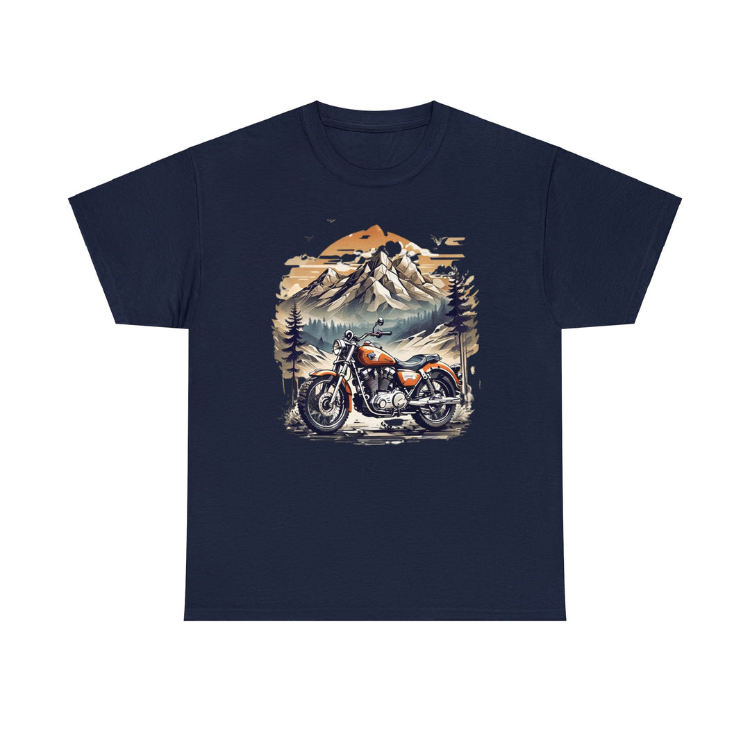 Highland Motorbike Unisex T Shirt - Wave Fusions