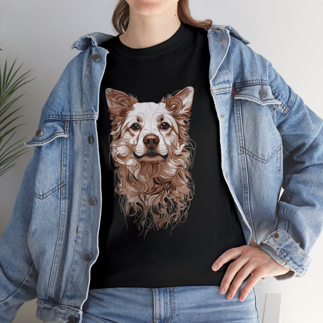 Furry Friend Dog T-shirt - Lifelike Pup