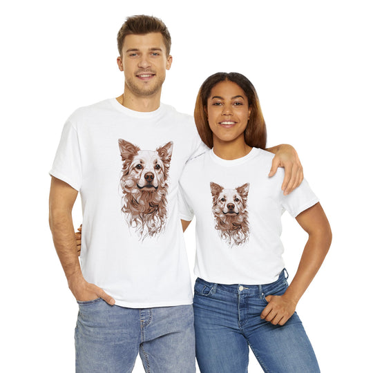 Furry Friend Dog T-shirt - Lifelike Pup