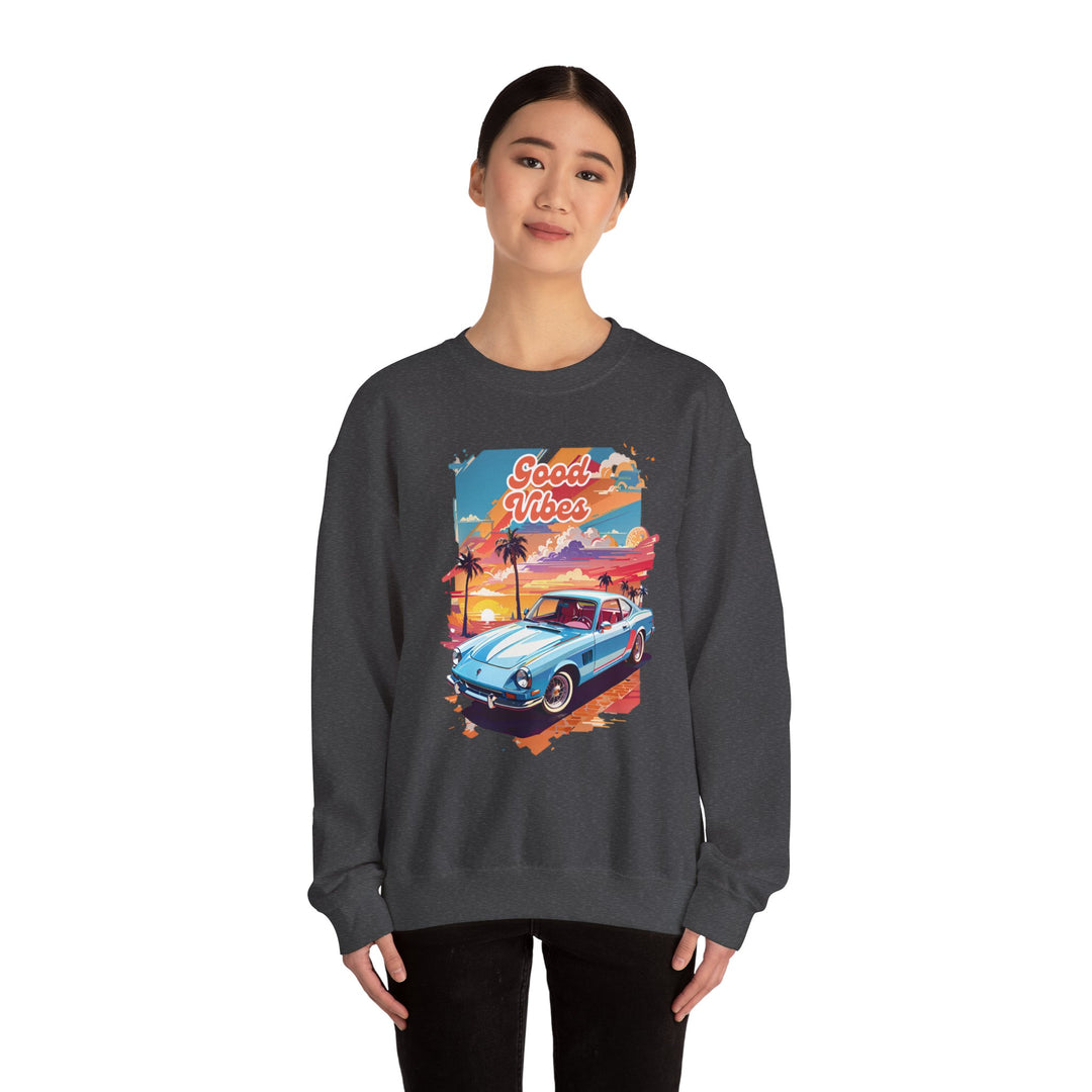 Vintage Ride Good Vibes Sweatshirt-  Easy Rider Fashion