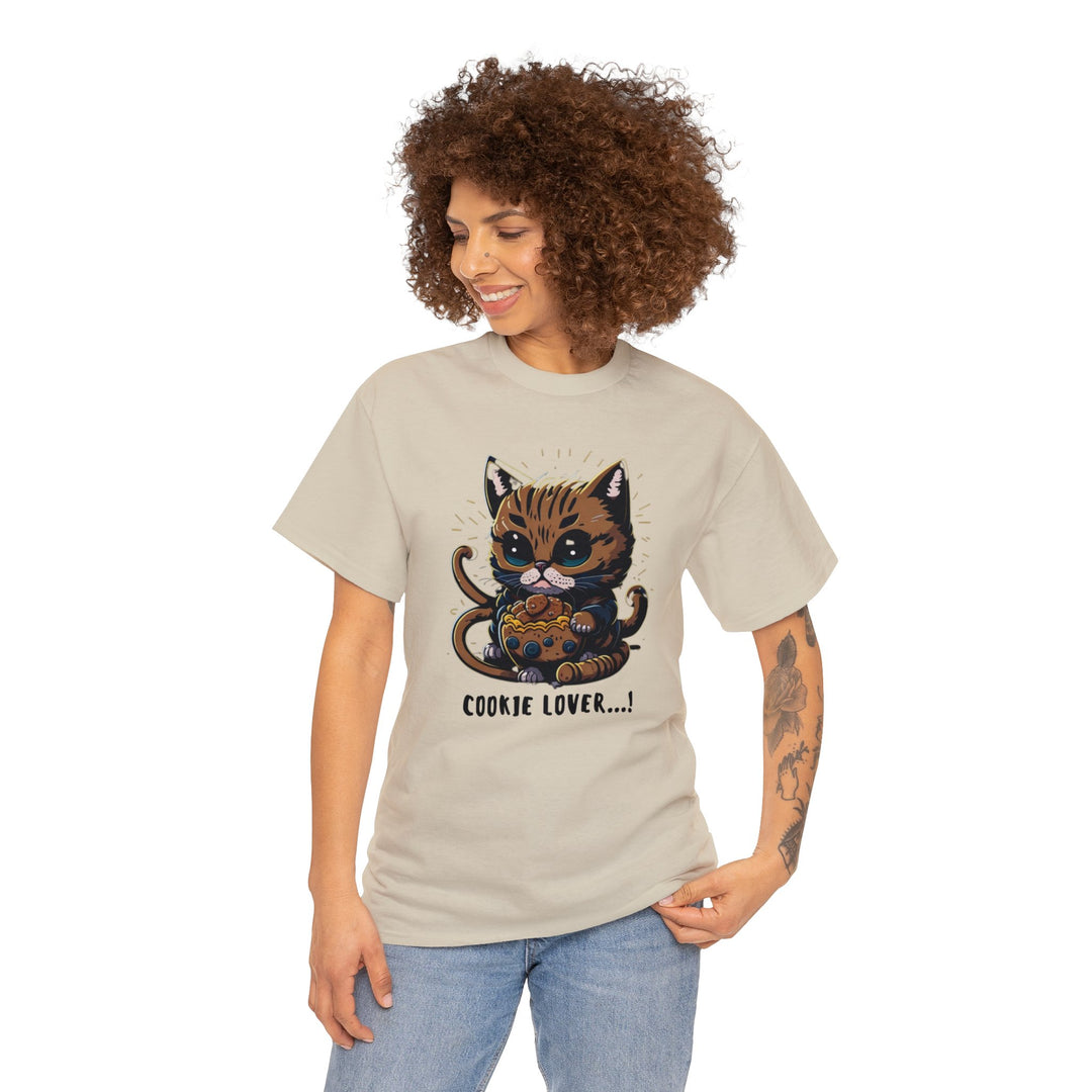 Cookie Lover Cat T-Shirt - Sugary Paws