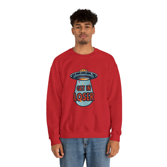 Get In Loser Unisex Heavy Blend™ Crewneck Sweatshirt - Wave Fusions