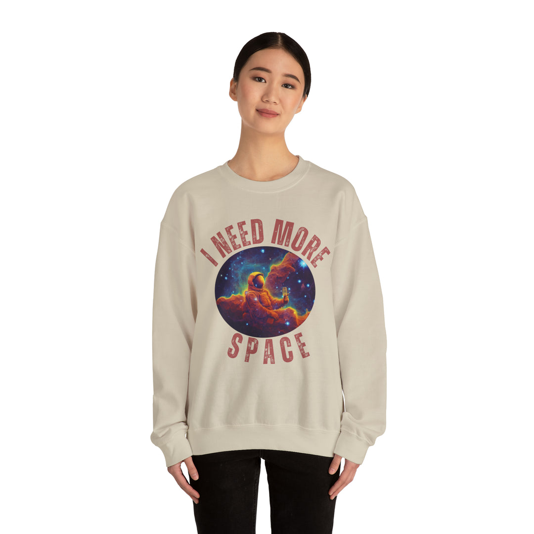 I Need More Space Unisex Sweatshirt - Wave Fusions