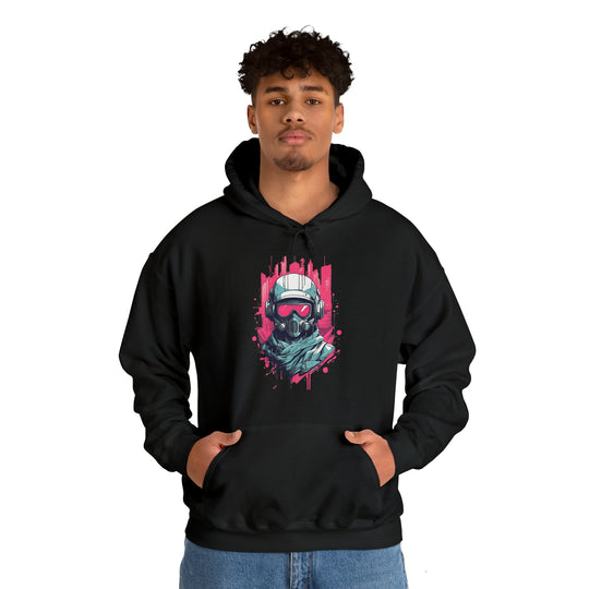 Gas Mask Astronaut Unisex Hoodie - Wave Fusions