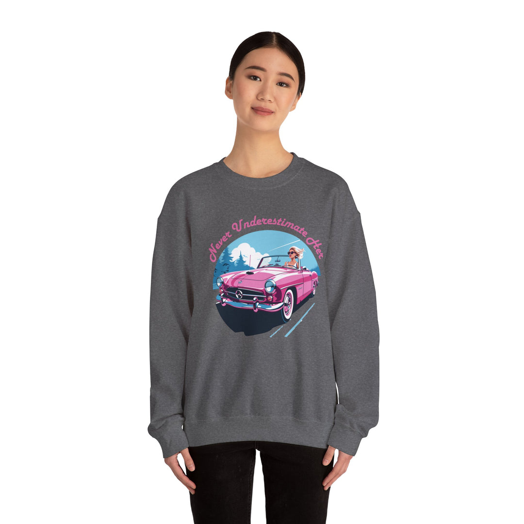 Underestimate Her Not Convertible Sweatshirt - Power and Grace Design