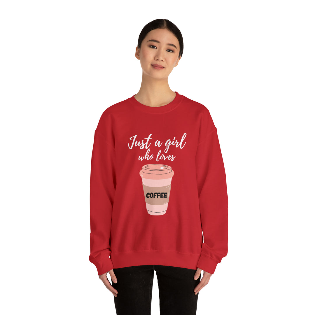 Coffee Unisex Heavy Blend™ Crewneck Sweatshirt - Wave Fusions