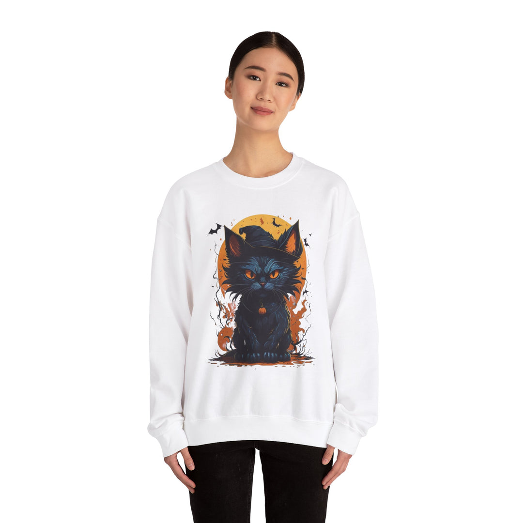 Hocus Pocus Black Cat Magic Sweatshirt