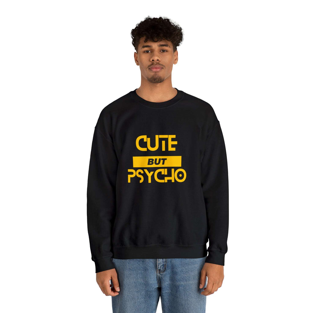 Cute But Psycho Unisex Heavy Blend™ Crewneck Sweatshirt