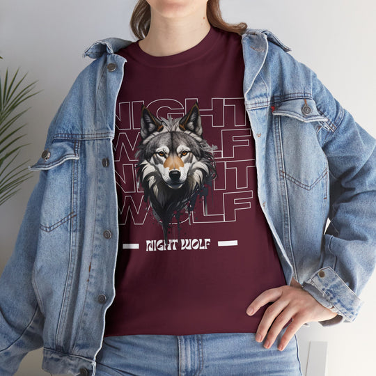 Lone Night Wolf T-Shirt - After Dark Style